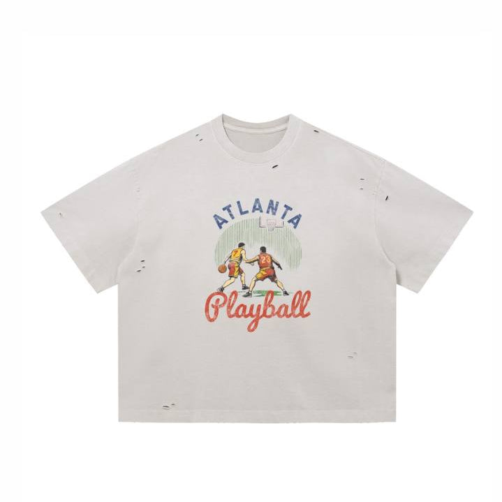 PLAYBALL 'ATL HOOPS' TEE