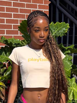 PLAYBALL BABY TEE (YELLOW)