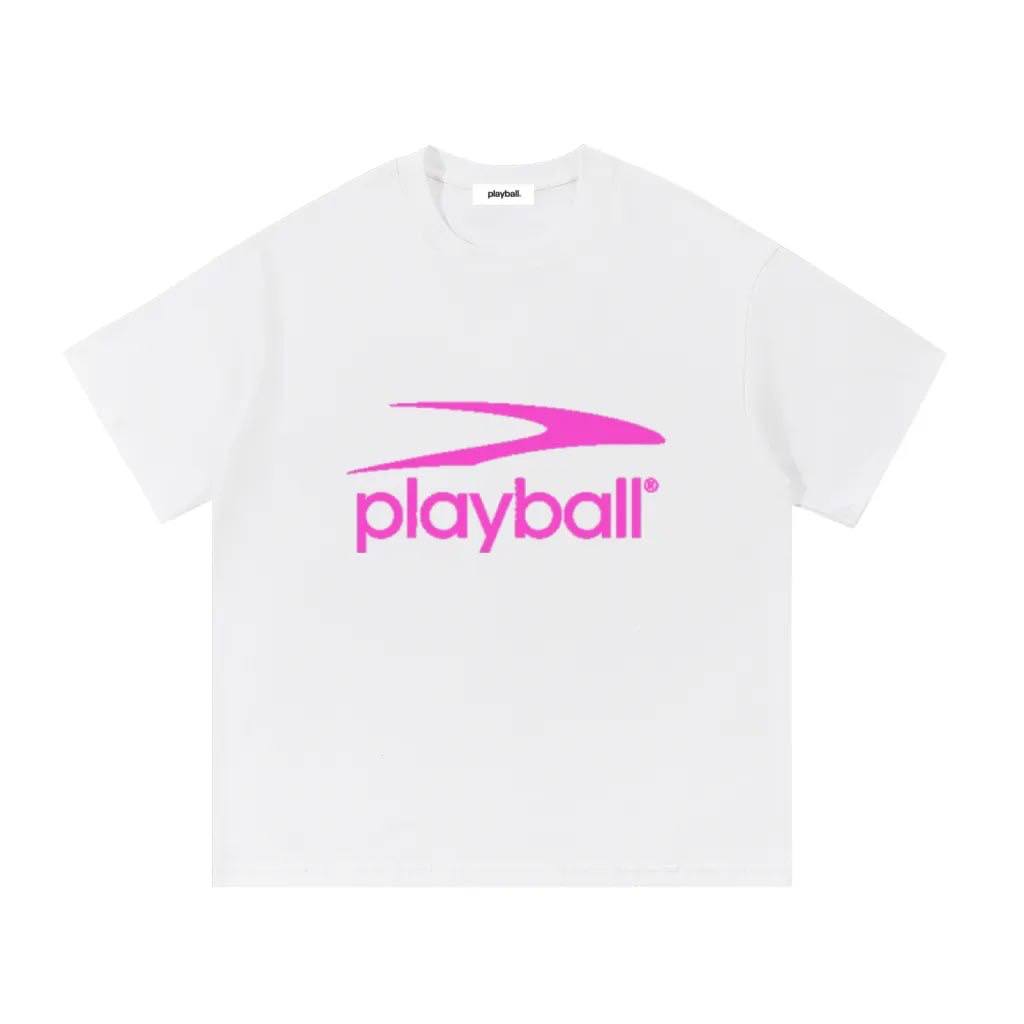 PLAYBALL SIGNAL TEE (PINK)